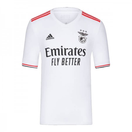 Jalkapallo Pelipaidat Benfica Lisabon Vieraspaita 2021-2022 Lyhythihainen